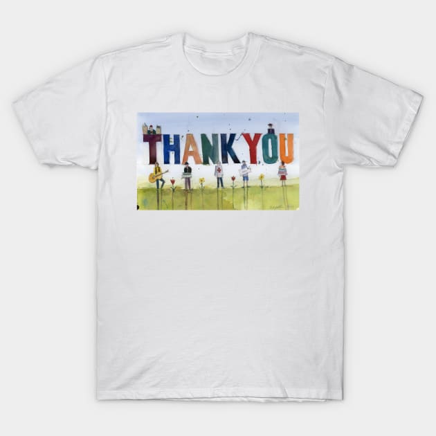 Thank you T-Shirt by dfrdesign